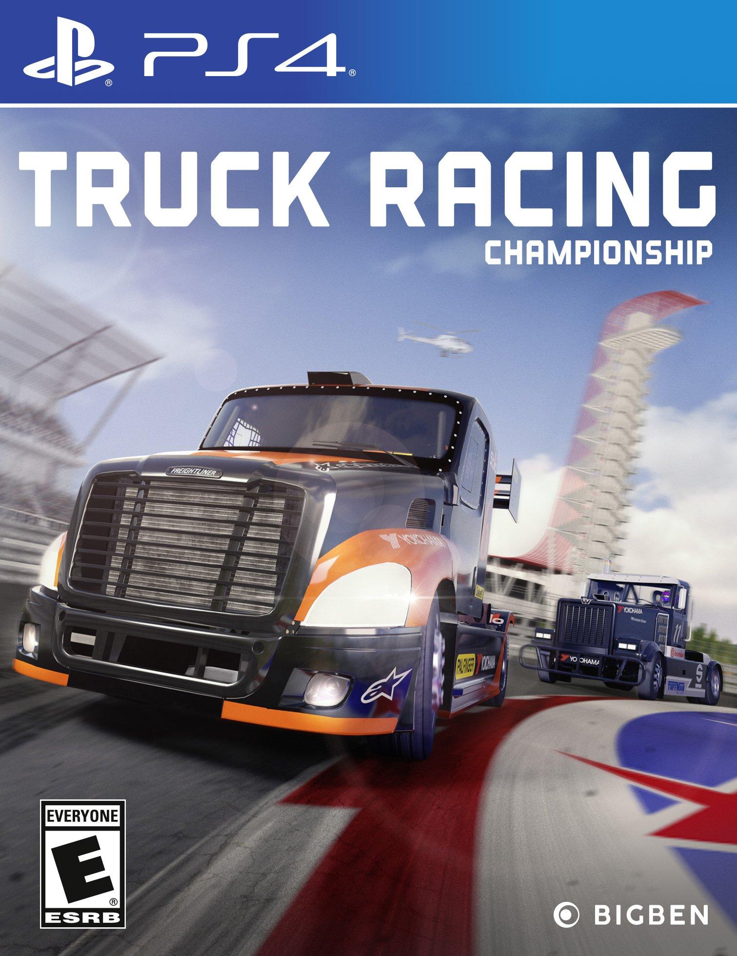 Truck Racing Championship box art for Nintendo Switch