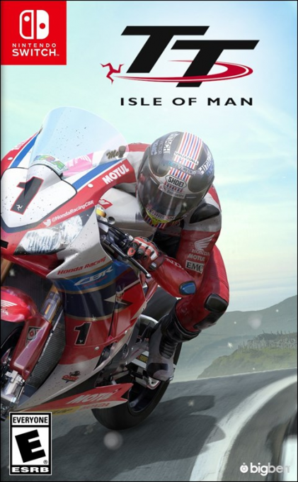 TT Isle of Man: Ride on the Edge box art for Nintendo Switch