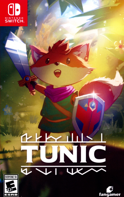 Tunic box art for Nintendo Switch