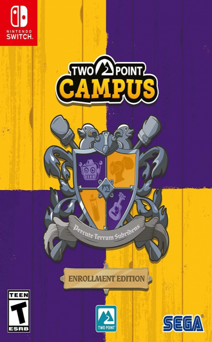 Two Point Campus [Enrollment Edition] box art for Nintendo Switch