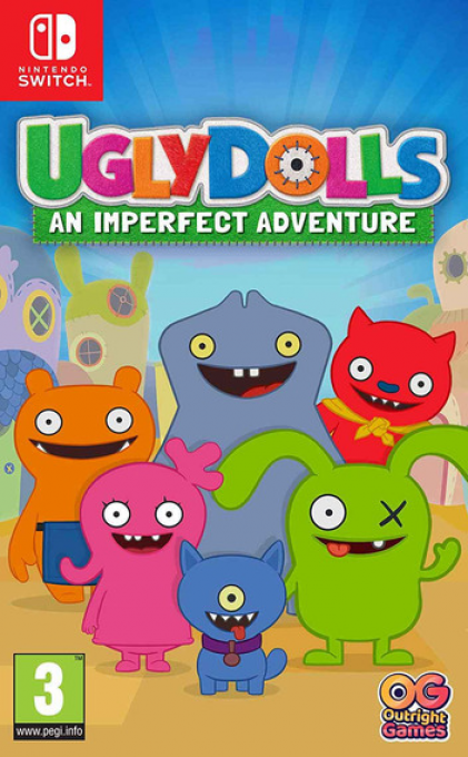 Ugly Dolls: An Imperfect Adventure box art for Nintendo Switch