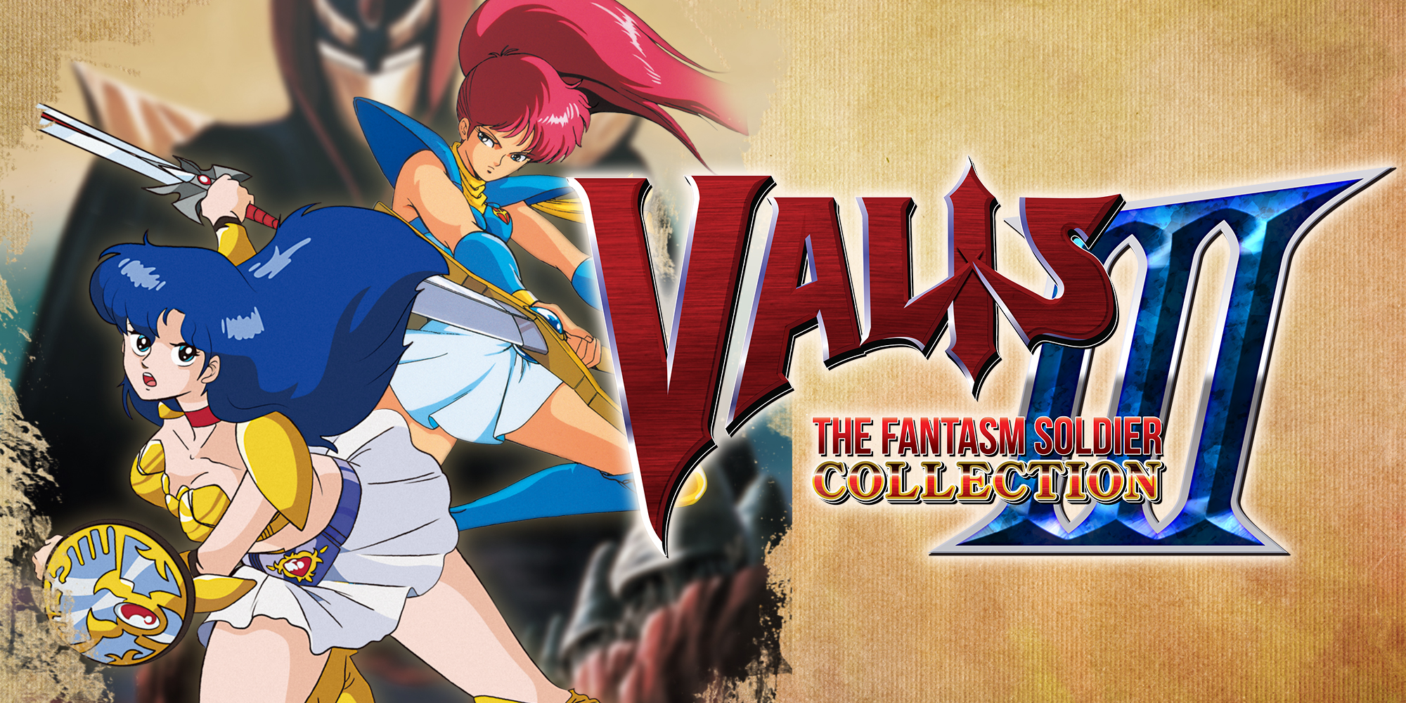 VALIS: The Fantasm Soldier Collection III box art for Nintendo Switch