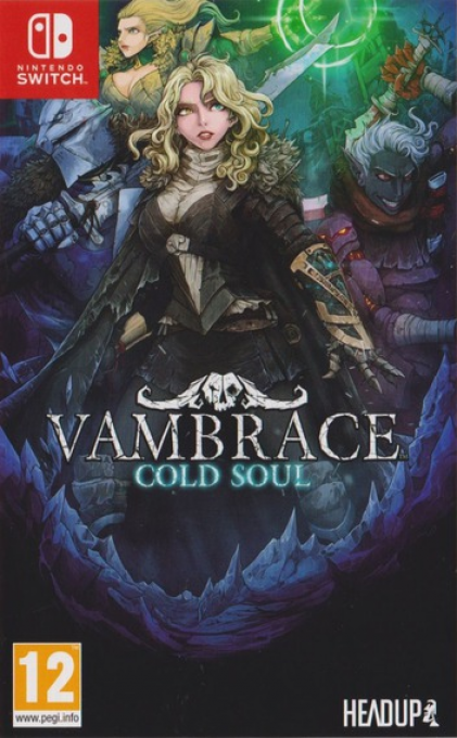 Vambrace Cold Soul box art for Nintendo Switch