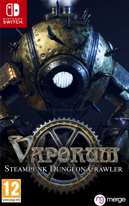 Vaporum box art for Nintendo Switch