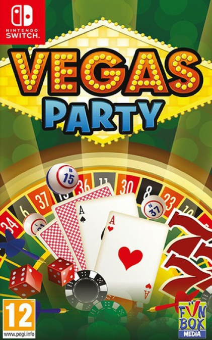 Vegas Party box art for Nintendo Switch