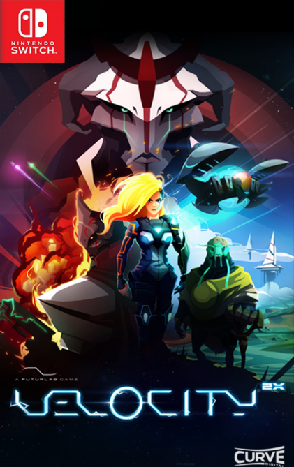 Velocity 2X box art for Nintendo Switch