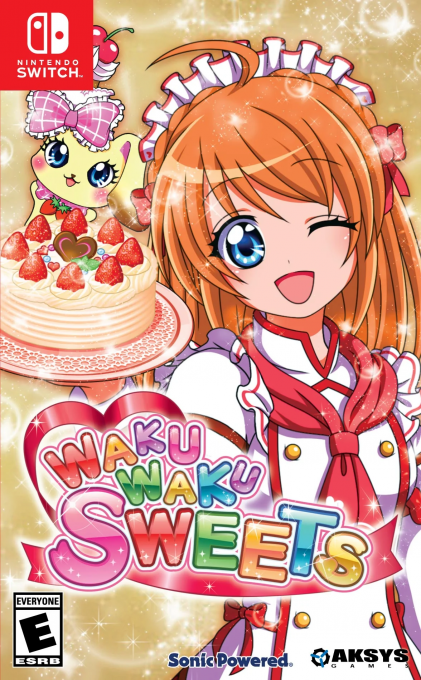 Waku Waku Sweets box art for Nintendo Switch