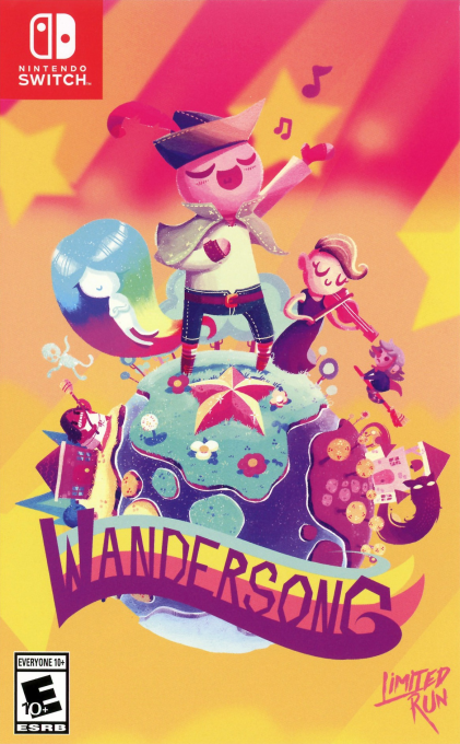 Wandersong box art for Nintendo Switch