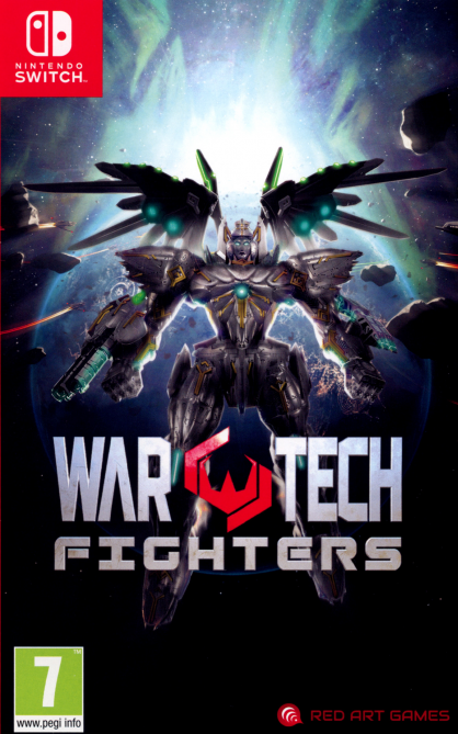 War Tech Fighters box art for Nintendo Switch