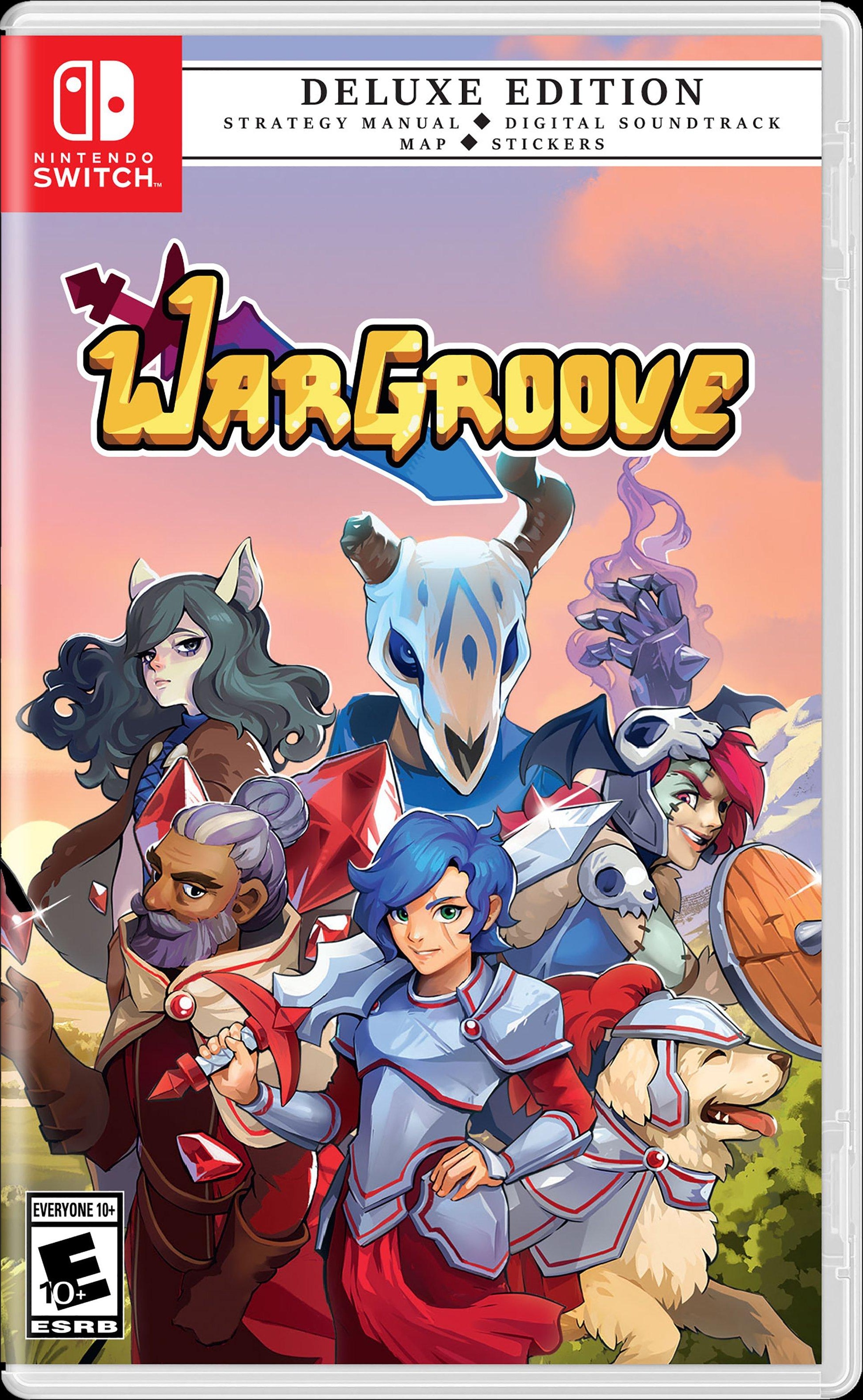 Wargroove Deluxe Edition box art for Nintendo Switch