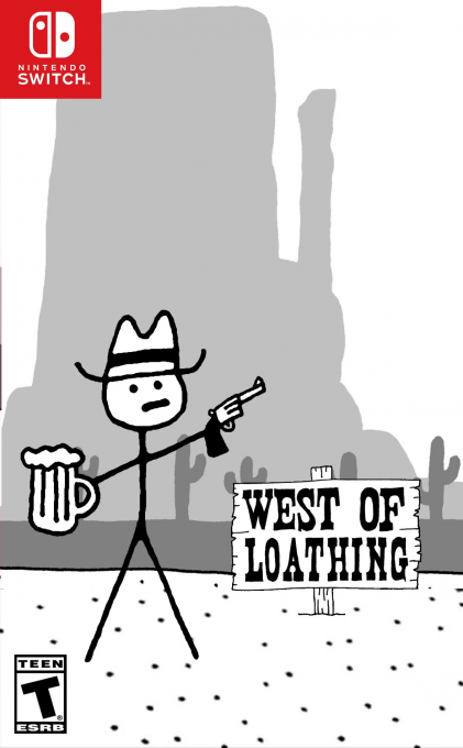 West of Loathing [Collector's Edition] box art for Nintendo Switch