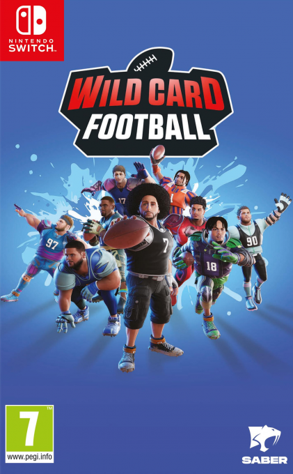 Wild Card Football box art for Nintendo Switch