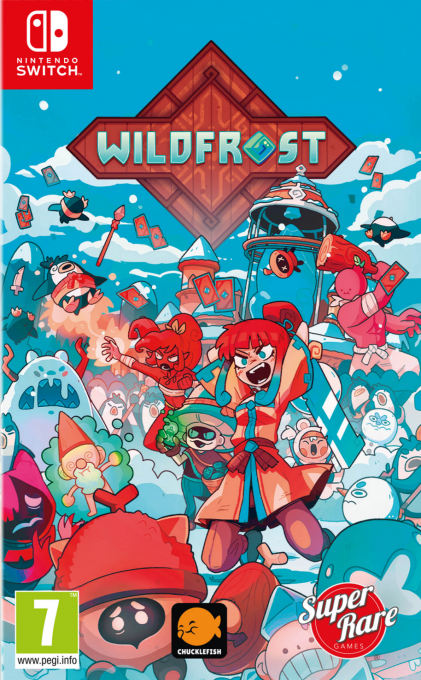 Wildfrost box art for Nintendo Switch