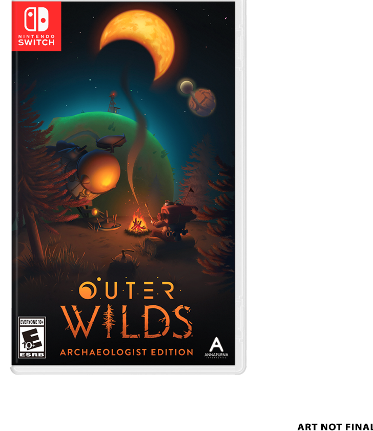 Outer Wilds: Archaeologist Edition [Collector's Edition] box art for Nintendo Switch