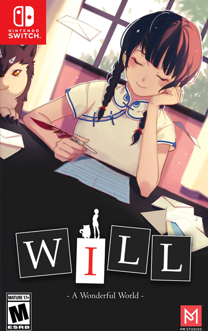 Will: A Wonderful World box art for Nintendo Switch