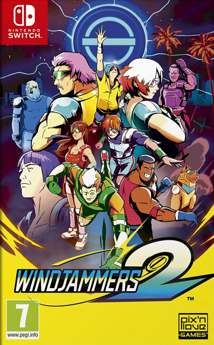 Windjammers 2 [Best Buy] box art for Nintendo Switch
