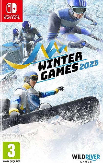 Winter Games 2023 box art for Nintendo Switch