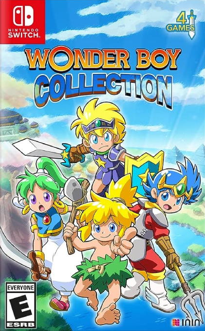 Wonder Boy Collection box art for Nintendo Switch
