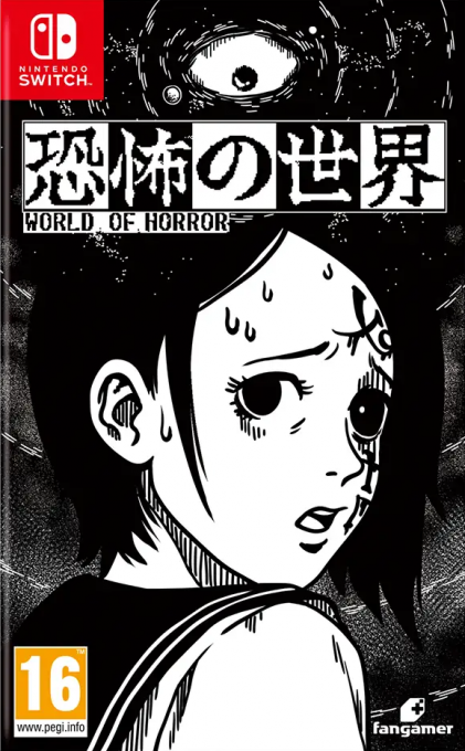 World of Horror box art for Nintendo Switch