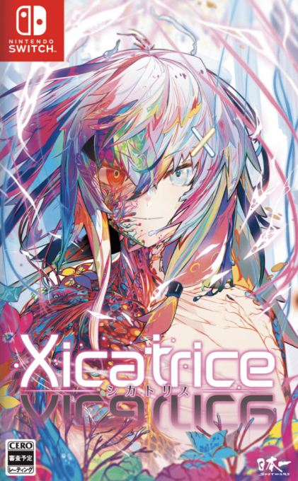 Xicatrice box art for Nintendo Switch
