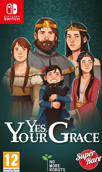 Yes, Your Grace box art for Nintendo Switch