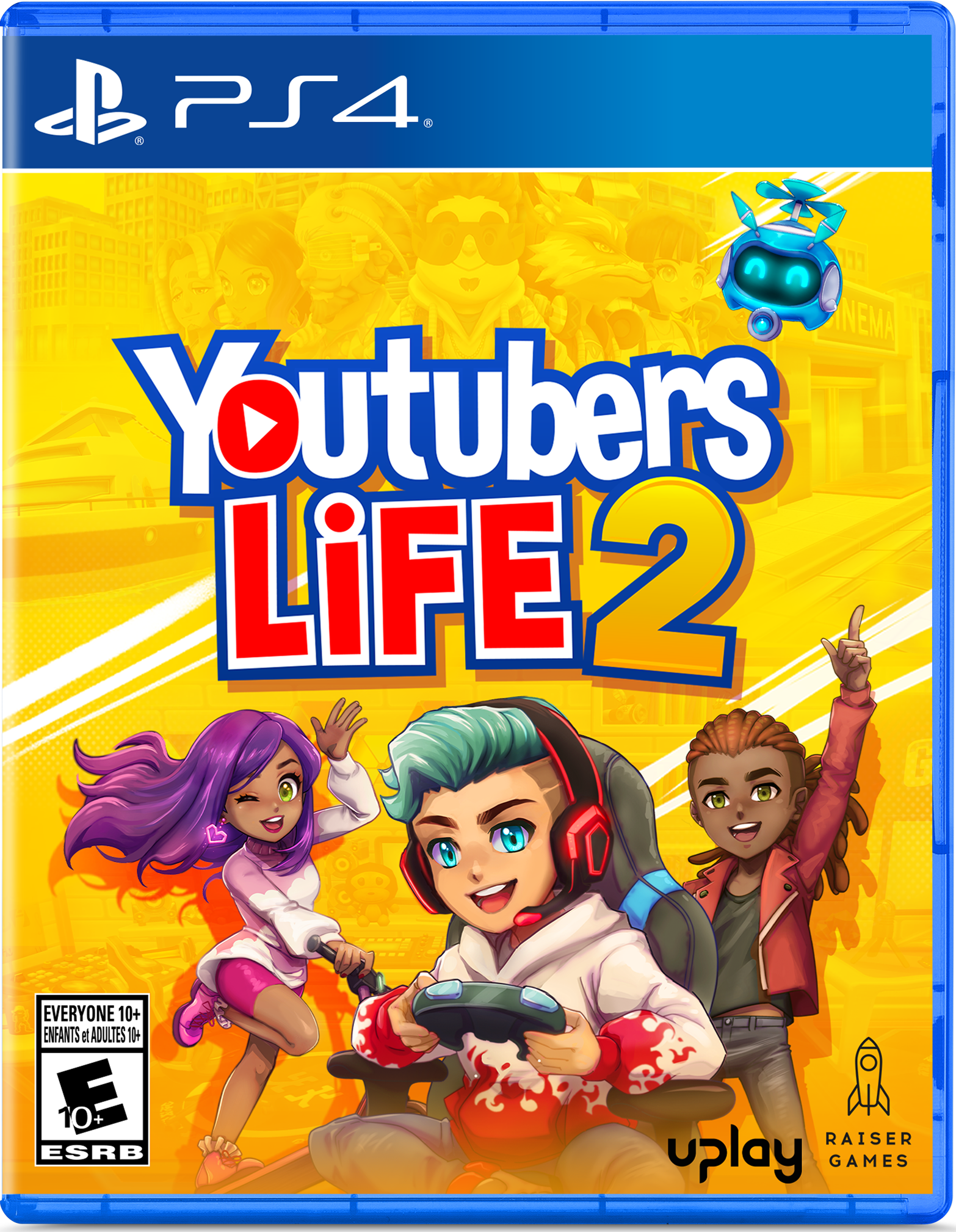 Youtubers Life 2 box art for Nintendo Switch