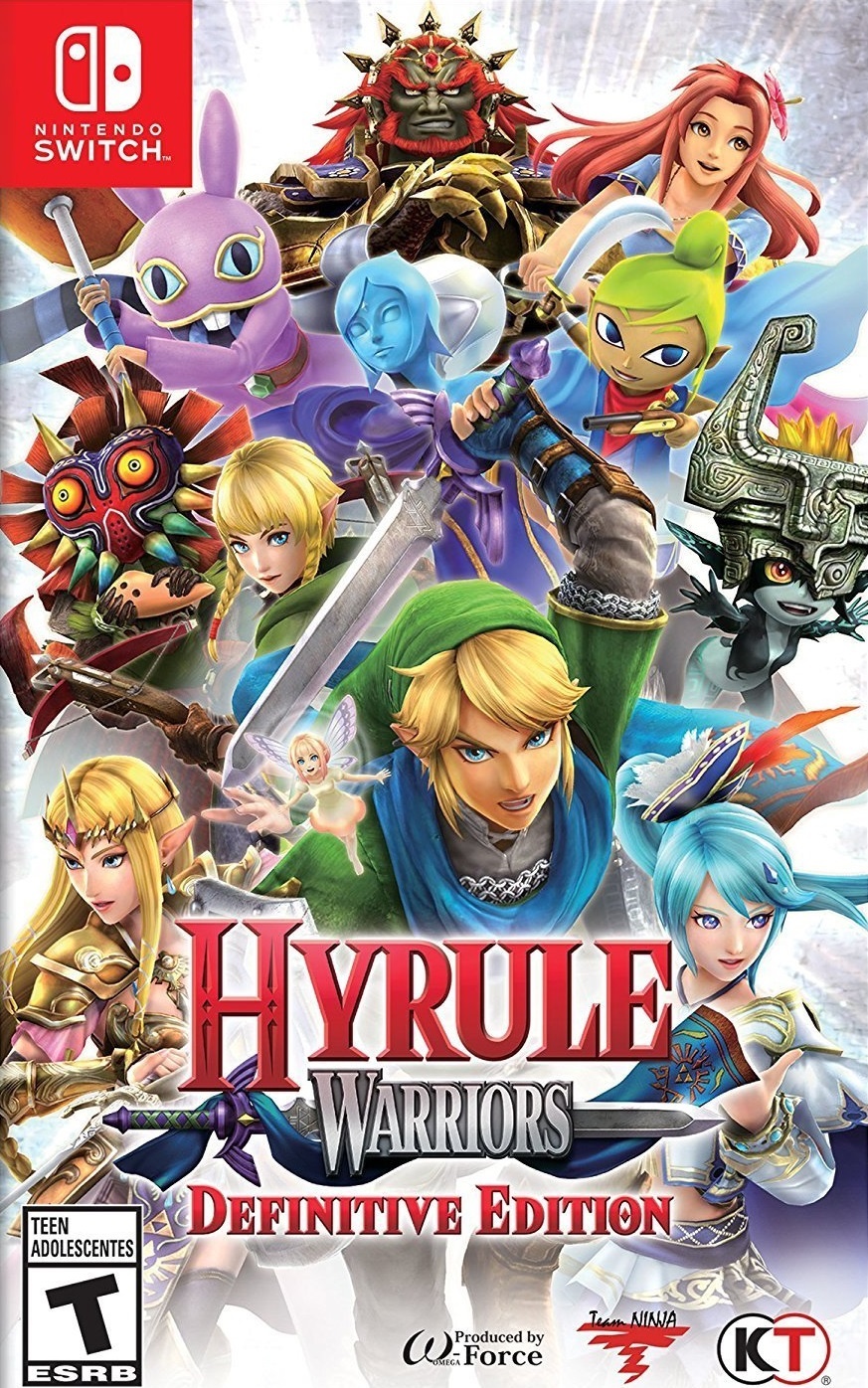 Zelda Musou: Hyrule All Stars DX box art for Nintendo Switch