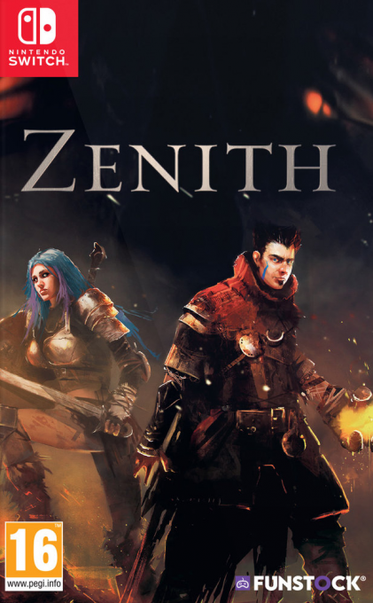 Zenith box art for Nintendo Switch