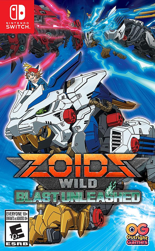 Zoids Wild: Blast Unleashed box art for Nintendo Switch