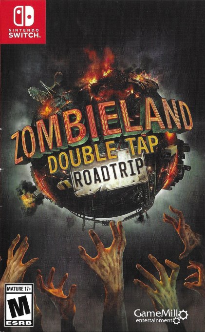 Zombieland Double Tap Roadtrip box art for Nintendo Switch
