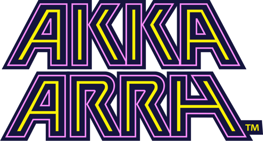 Akka Arrh logo for Nintendo Switch