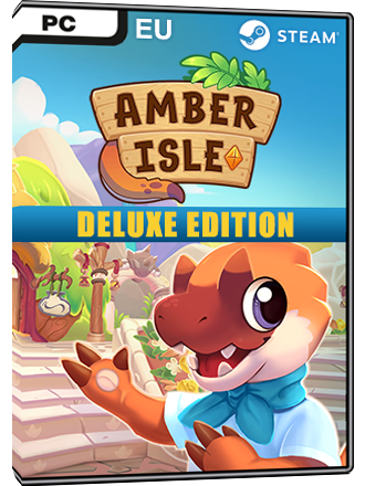 Amber Isle logo for Nintendo Switch