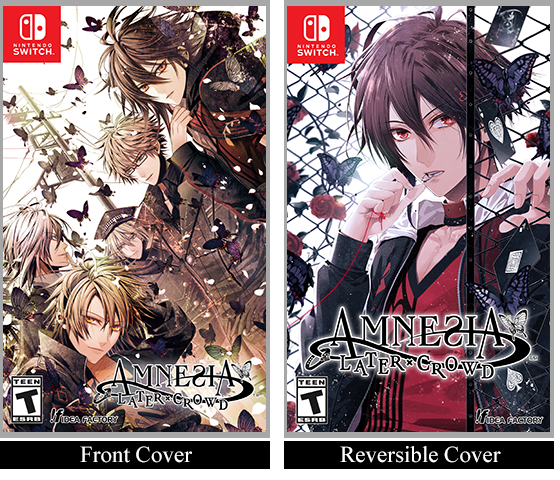 Amnesia: Later X Crowd logo for Nintendo Switch