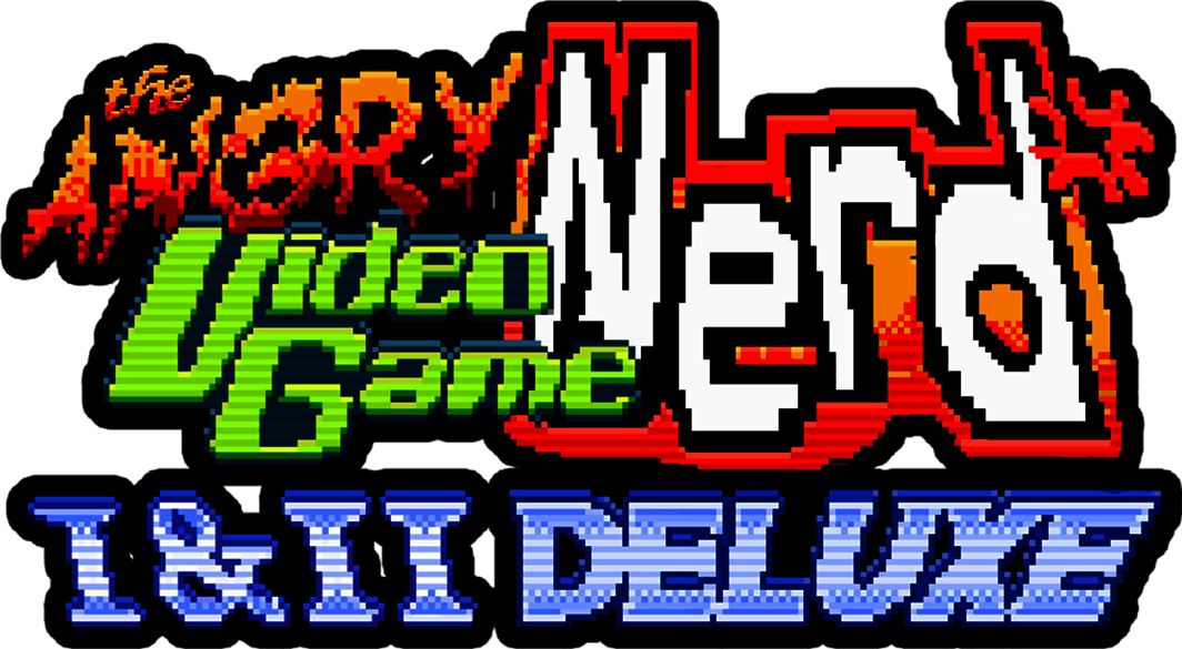 Angry Video Game Nerd 1 & 2 Deluxe logo for Nintendo Switch