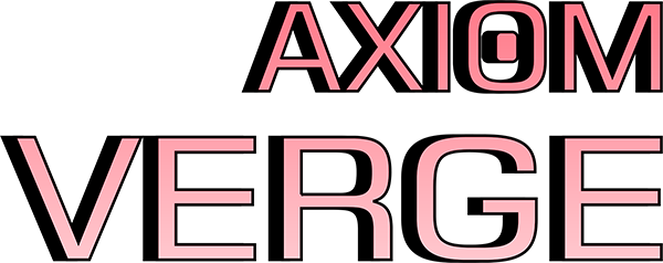 Axiom Verge logo for Nintendo Switch