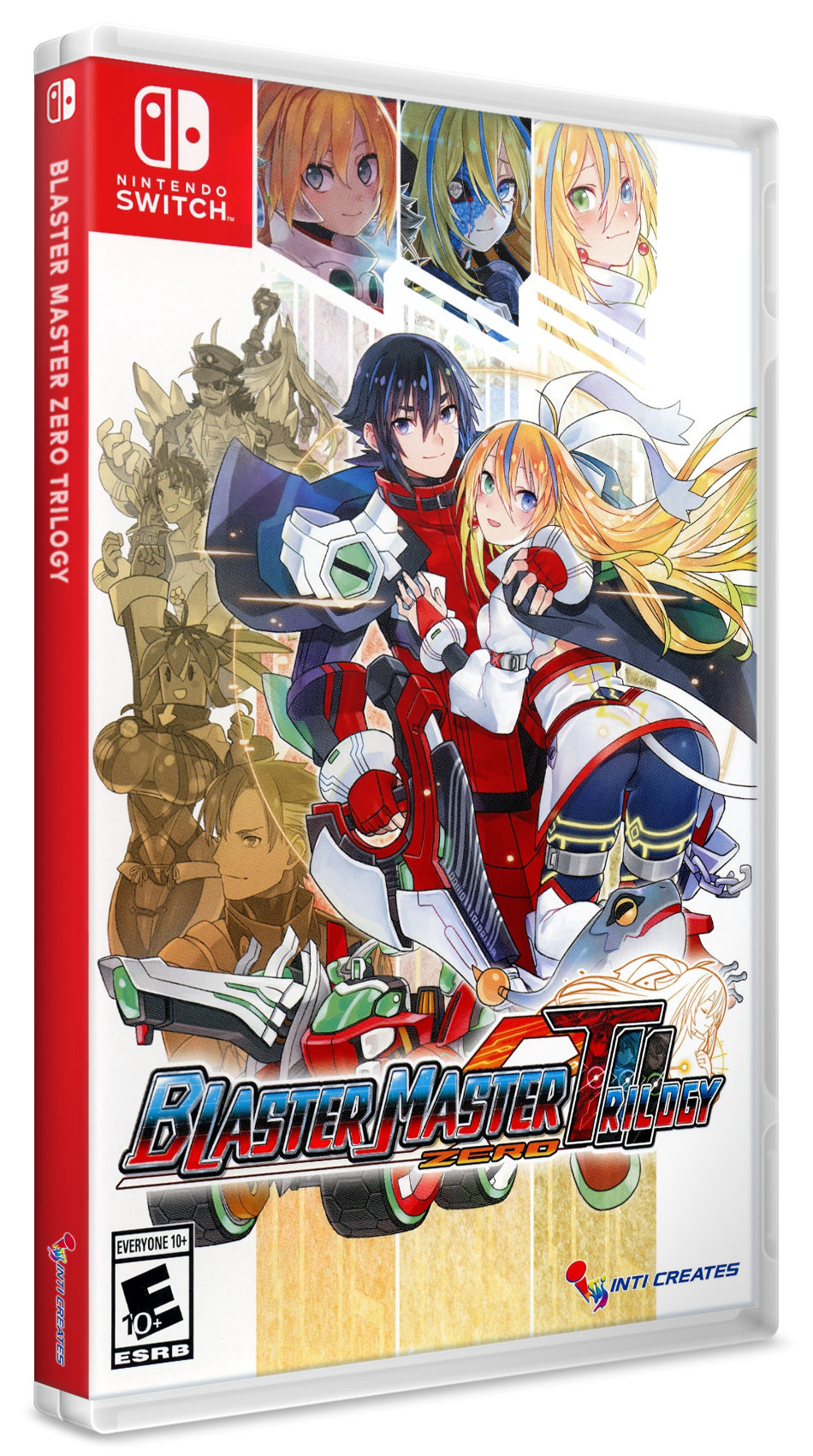 Blaster Master Zero Trilogy logo for Nintendo Switch
