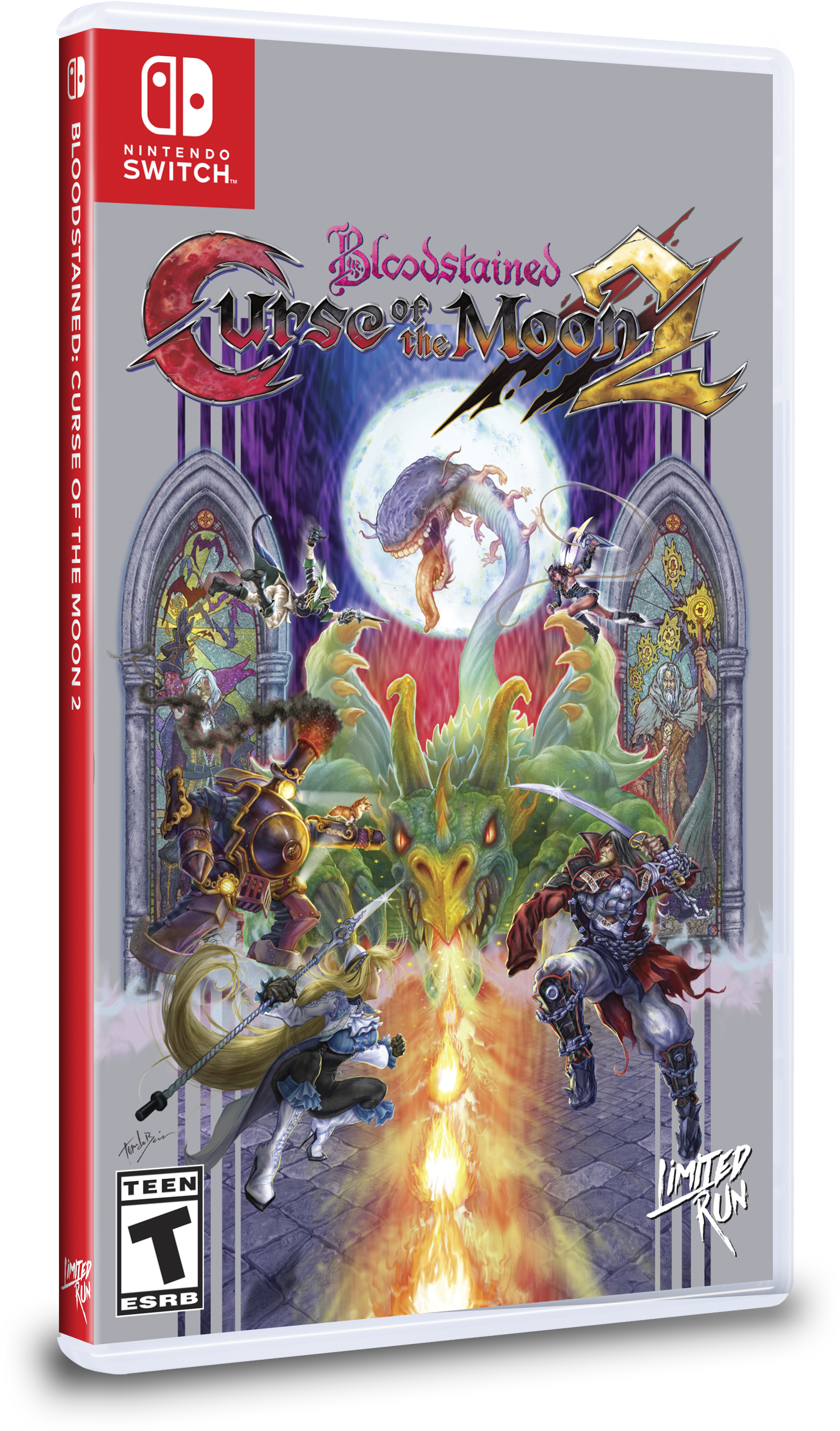 Bloodstained: Curse Of The Moon 2 [Classic Edition] logo for Nintendo Switch