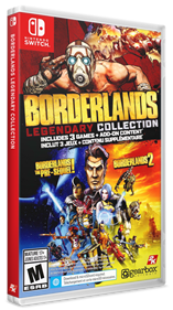 Borderlands Legendary Collection logo for Nintendo Switch