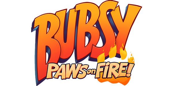 Bubsy Paws on Fire logo for Nintendo Switch