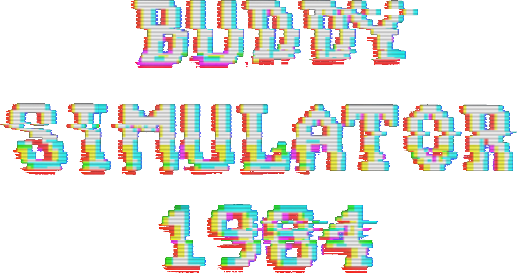 Buddy Simulator 1984 logo for Nintendo Switch
