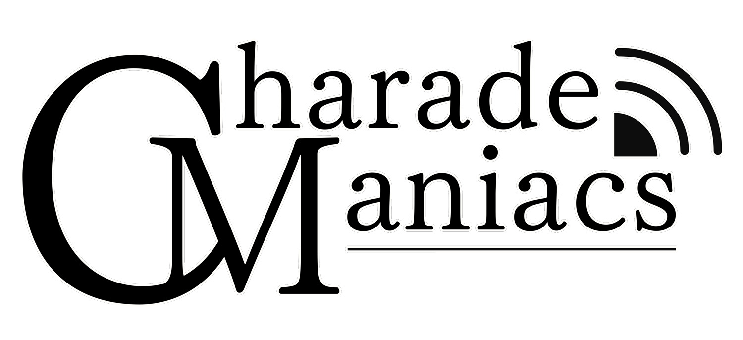Charade Maniacs logo for Nintendo Switch