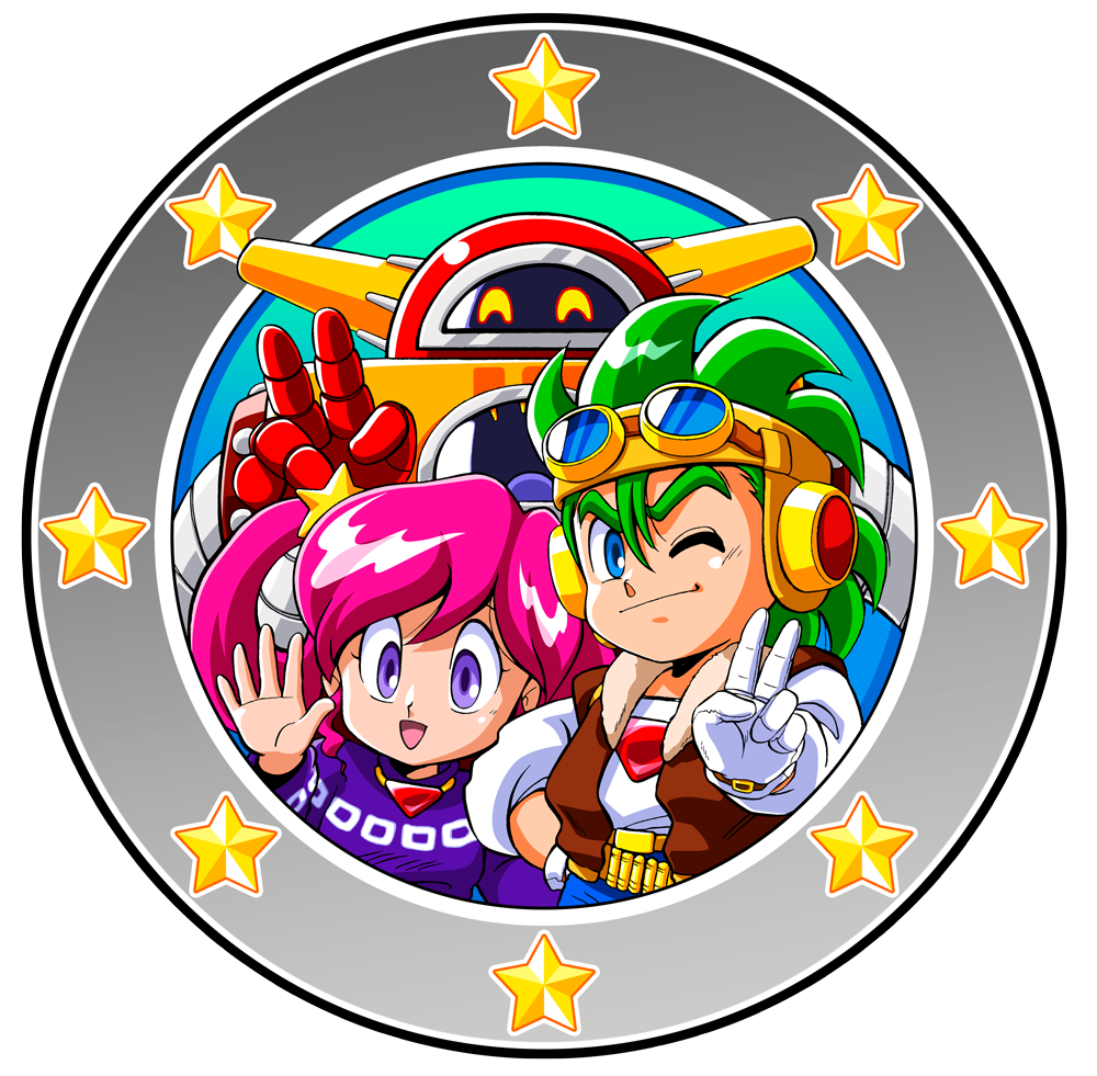 Clockwork Aquario logo for Nintendo Switch