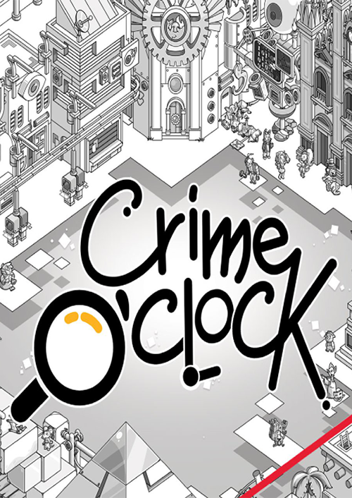 Crime O'Clock logo for Nintendo Switch