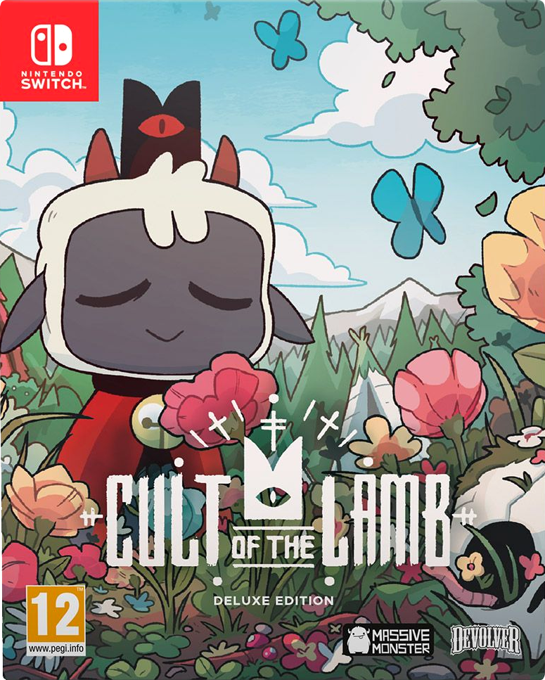 Cult of the Lamb logo for Nintendo Switch