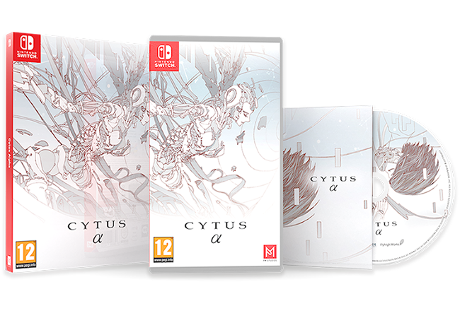 Cytus Alpha logo for Nintendo Switch