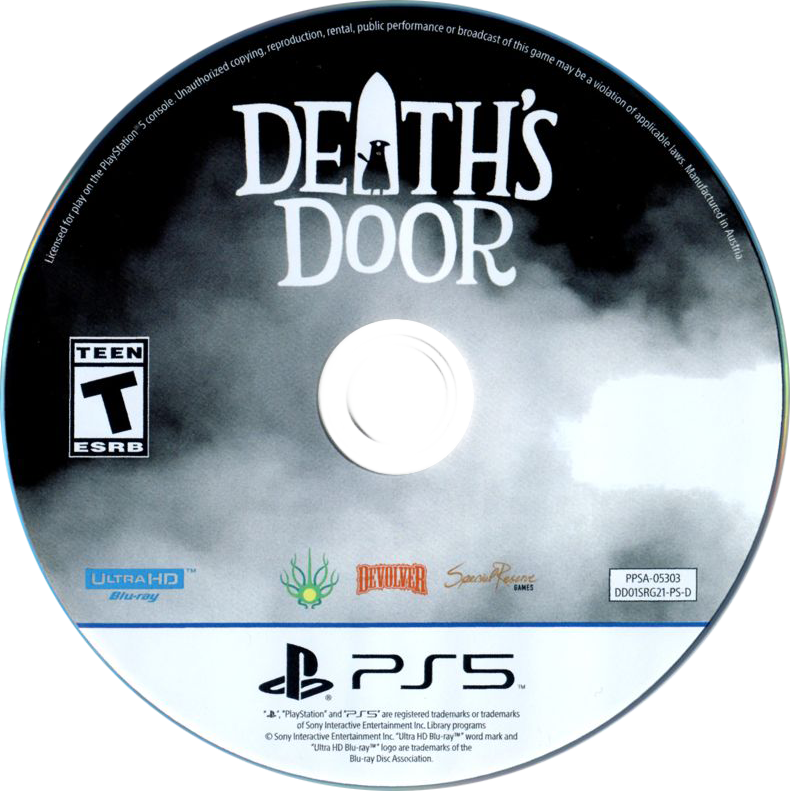 Death's Door logo for Nintendo Switch