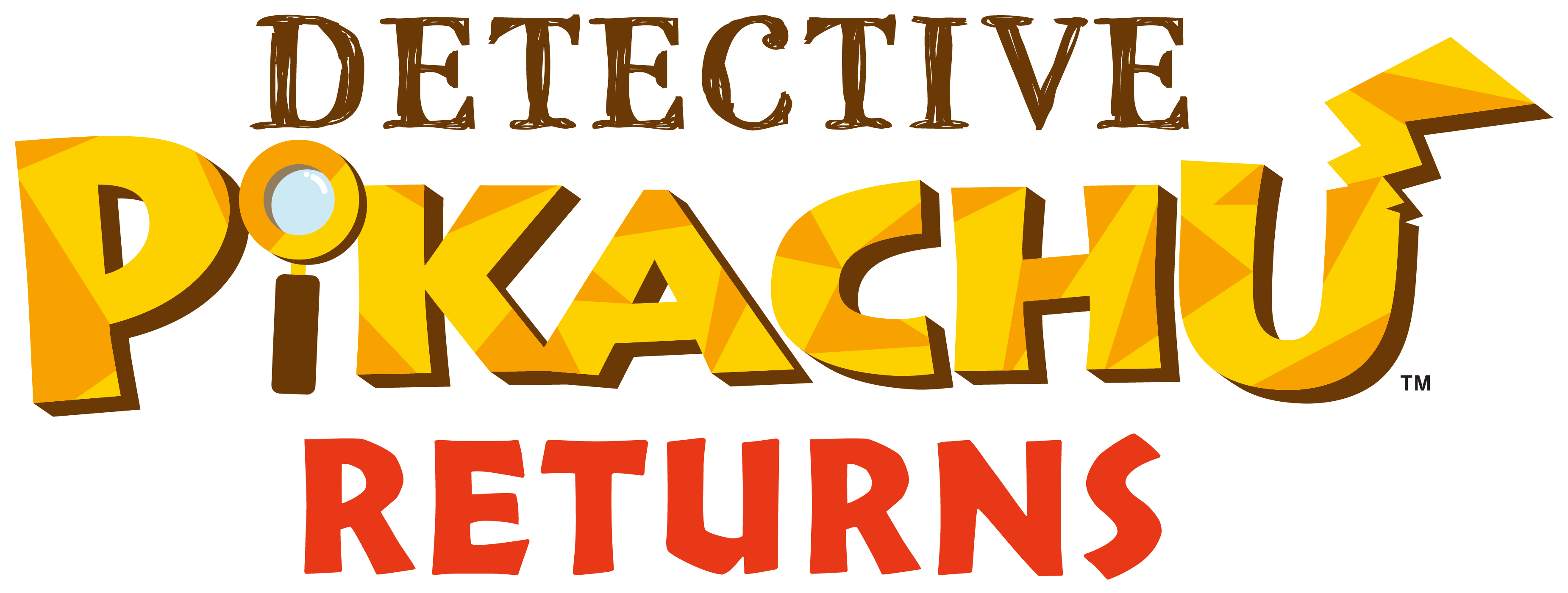 Detective Pikachu Returns logo for Nintendo Switch