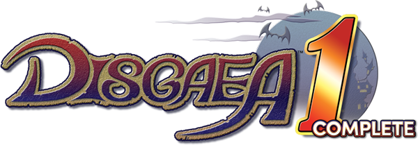 Disgaea 1 Complete logo for Nintendo Switch