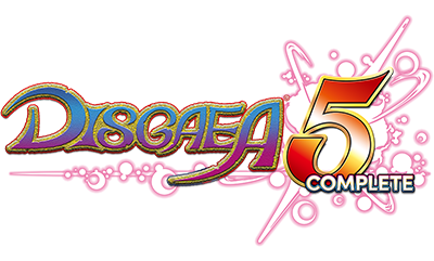 Disgaea 5 Complete logo for Nintendo Switch