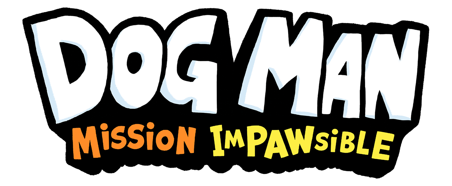 Dog Man Mission Impawsible logo for Nintendo Switch